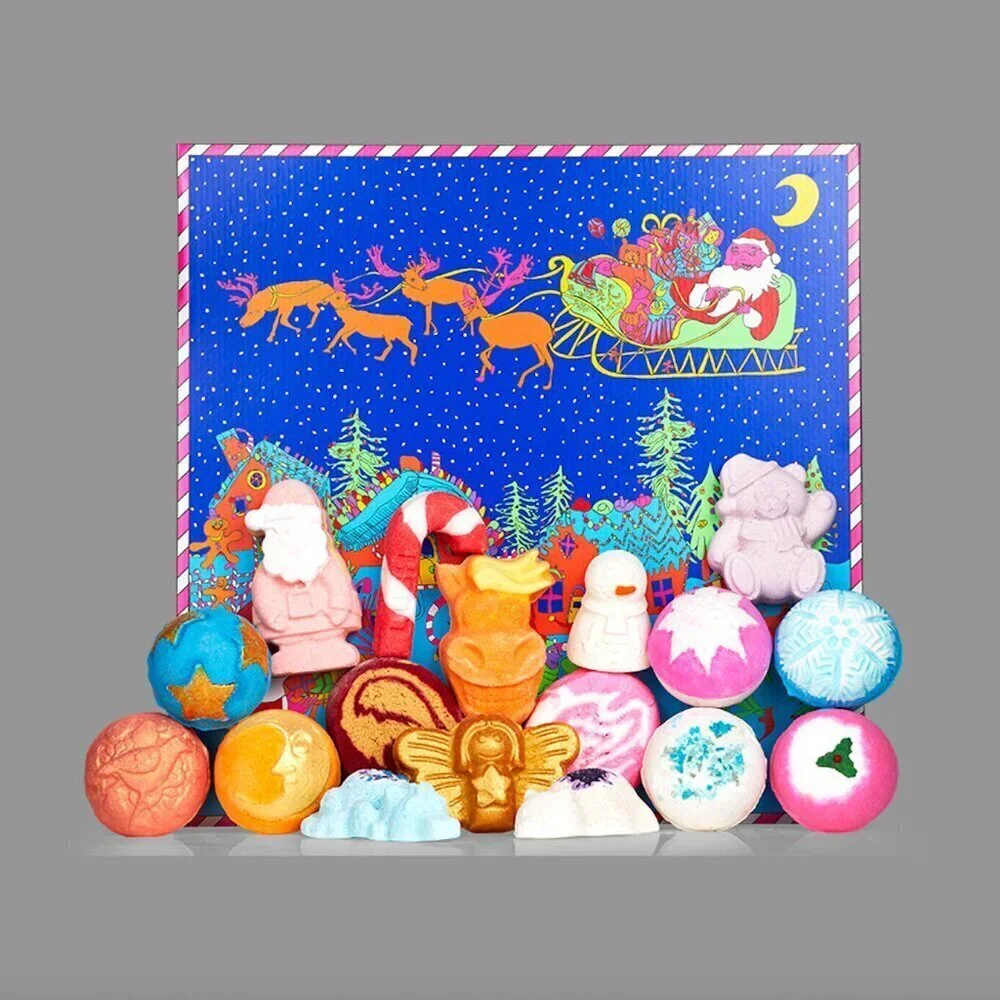 Lush Cosmetics - 2x EMPTY BOXES - Advent Calendar, Large Box